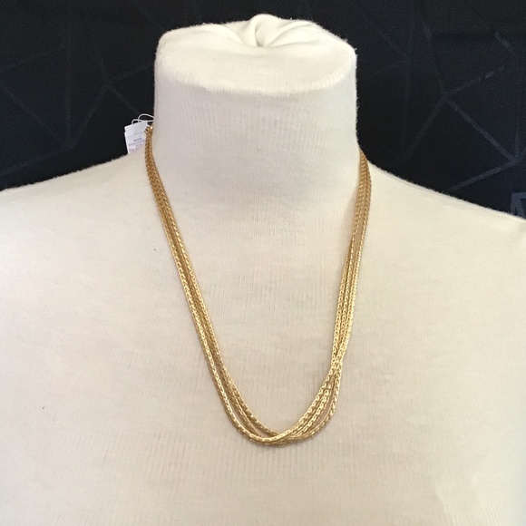 NWOT Lia Sophia “Classified” Set of 3 Detachable Necklaces(removable extender) - Picture 3 of 7